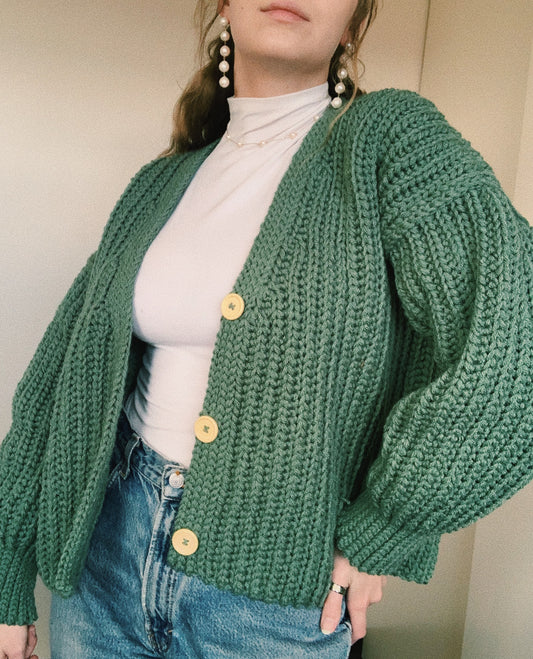 pre-order: carolina cardigan // crochet cardigan