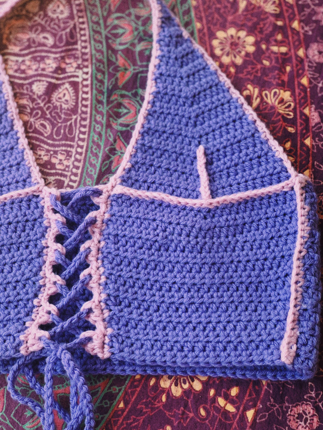 pre-order: darla halter top // crochet top