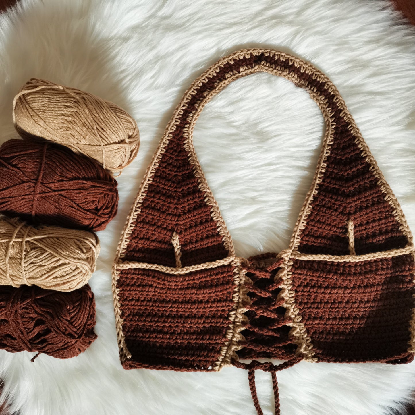 darla halter top // crochet pattern