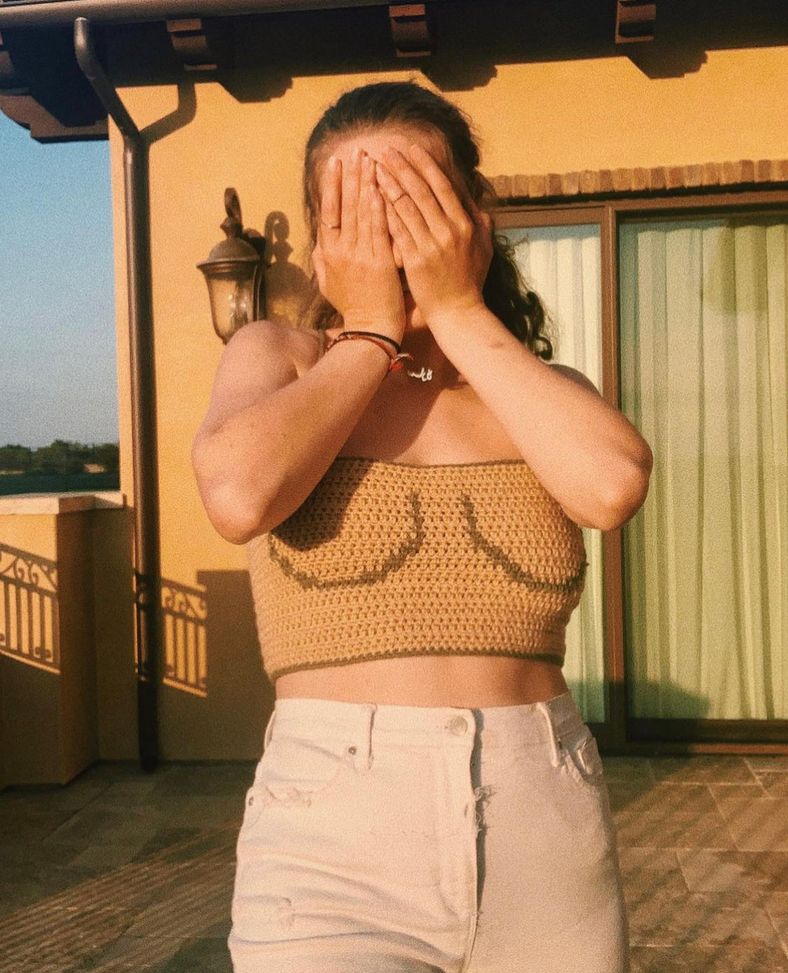 crochet titty tank // crochet pattern