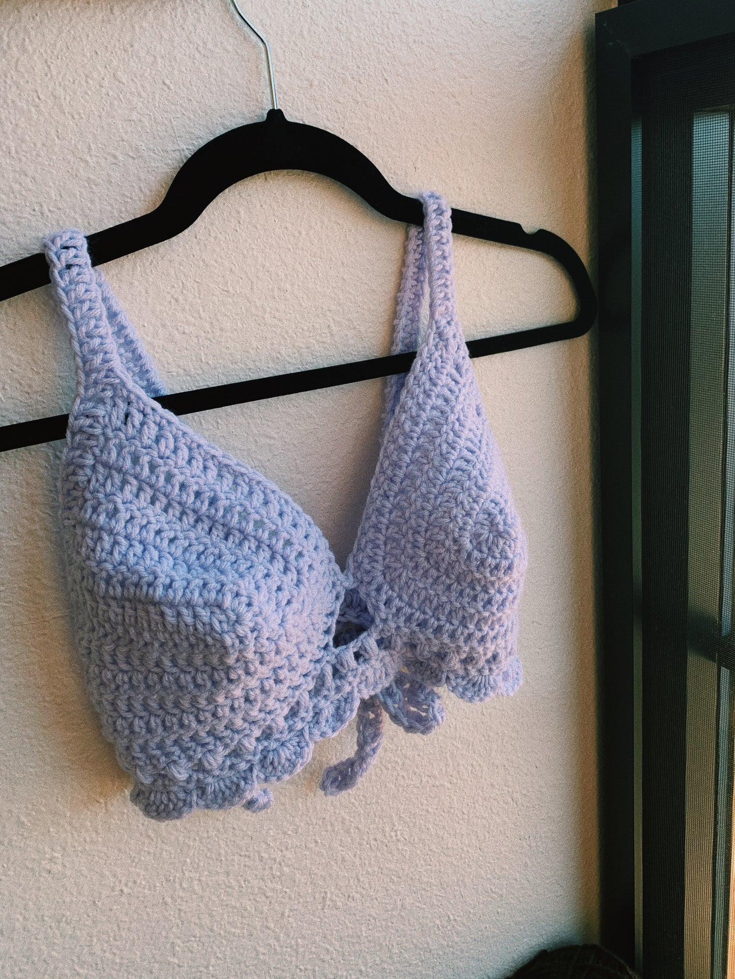pre-order: crochet bralette // proceeds to #BLM donations // handmade top
