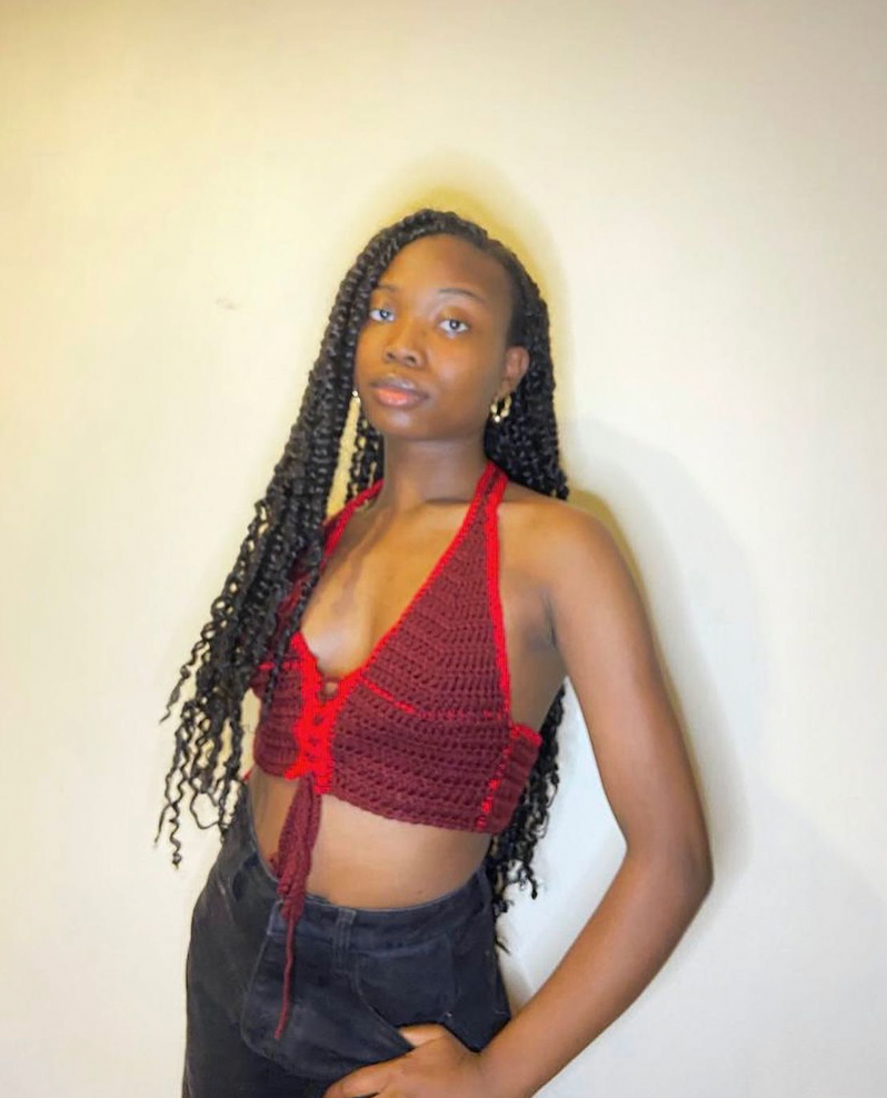 darla halter top // crochet pattern